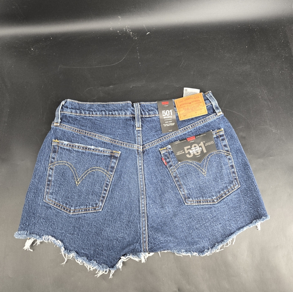 NEW Levi's 501 Denim Cutoff Shorts 30W